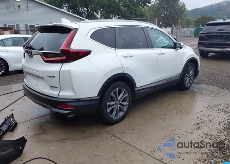 2021 Honda Cr-V Awd Touring из США, поврежденный, VIN 5J6RW2H91ML001080